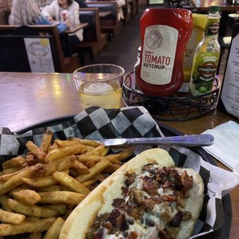 Brick's Pub and Grub - Chili Dog with fries & Soup - Pubs Near Me - Lee's Summit, Missouri