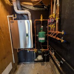 David Brown Heating and Air Conditioning - Boiler and radiant heating services!
