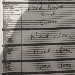You are expected to clean all (like you never lived there) otherwise at least half of cleaning feel will be charged.