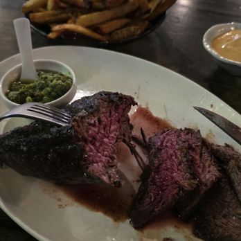 Moxie Steak House - Bavette medium cooked. - Steakhouses Near Me - Alameda, California