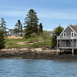 MainStay Cottages & RV Park - A view of the campground from the water.