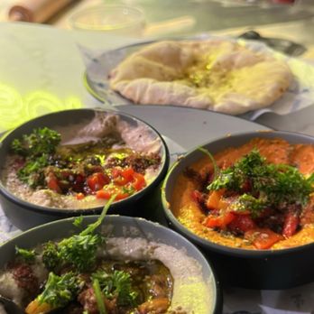 Julia & Henry's - Mezze trio - Food Court Near Me - Miami, Florida Julia & Henry's - Mezze trio - Food Court Near Me - Miami, Florida