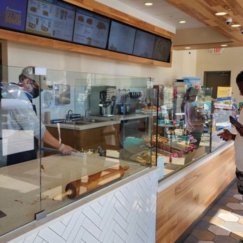Cinnabon - a view of the counter area of a restaurant - Bakeries Near Me - Elk Grove, California