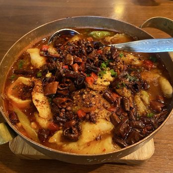 Sichuan Impression - Boiled Fish Fillets in Chili Sauce水煮鱼片 - Szechuan Near Me - Alhambra, California Sichuan Impression - Boiled Fish Fillets in Chili Sauce水煮鱼片 - Szechuan Near Me - Alhambra, California