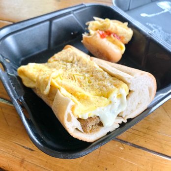 Dresher Deli - Scrapple, egg, and cheese on a long roll - Delis Near Me - Dresher, Pennsylvania Dresher Deli - Scrapple, egg, and cheese on a long roll - Delis Near Me - Dresher, Pennsylvania