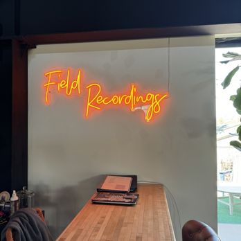 Field Recordings - Neon Lighting Signage - Beer, Wine & Spirits Near Me - Paso Robles, California