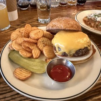 Red Hook Tavern - Burger was tasty, but on your cut. And there are a lot of good burgers in the city. - American Near Me - Brooklyn, New York