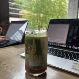 strawberry matcha strawberry matcha