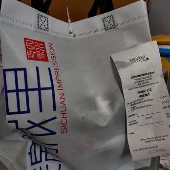 Sichuan Impression - Our order arrived! - Szechuan Near Me - Alhambra, California