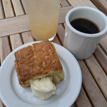Plow - buttermilk biscuit with honey butter, equator drip coffee, house made melon lemonade - Breakfast & Brunch Near Me - San Francisco, California Plow - buttermilk biscuit with honey butter, equator drip coffee, house made melon lemonade - Breakfast & Brunch Near Me - San Francisco, California