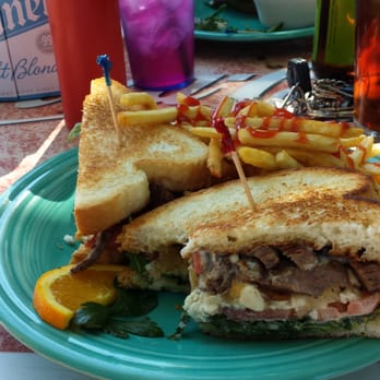 Cedar Creek - grilled steak sandwich - Bars Near Me - Houston, Texas