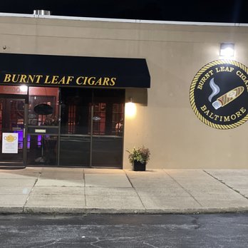 Burnt Leaf Cigars - the front of the building - Cigar Bars Near Me - Randallstown, Maryland