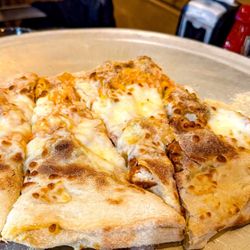 Hare Of The Dawg - Buffalo Chicken Calzone - yeah, I ate few pieces before the pic. It was that good!