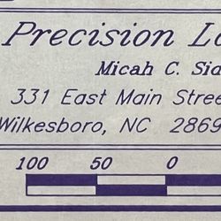 Precision Land Surveying - From the original survey document I have