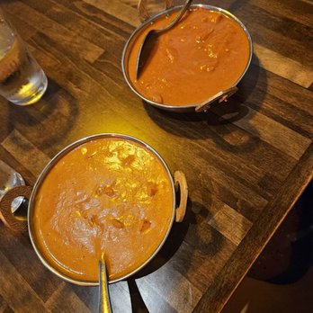 Masala Waves - Left: paneer tikka masala Right: butter chicken - Indian Near Me - Huntington Beach, California Masala Waves - Left: paneer tikka masala Right: butter chicken - Indian Near Me - Huntington Beach, California