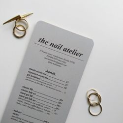 Spa Affair - Service menu