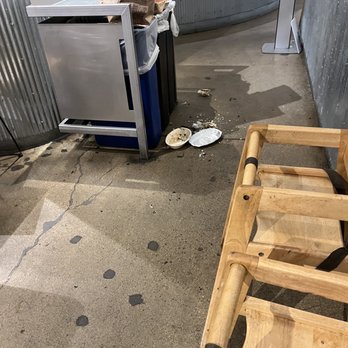 Chipotle Mexican Grill - Unacceptable and disgusting. What if someone slipped on this mess?? - Mexican Near Me - La Jolla, California Chipotle Mexican Grill - Unacceptable and disgusting. What if someone slipped on this mess?? - Mexican Near Me - La Jolla, California