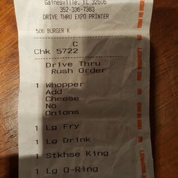 Simple order that took over an hour to get and it was still wrong.