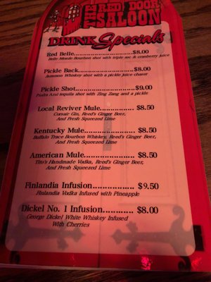 Menu photo 8 Red Door Saloon Nashville, TN