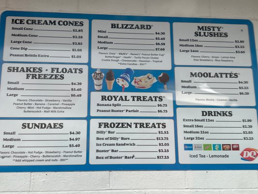 Menu photo 2 Dairy Queen Store Williams, AZ