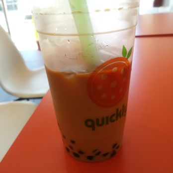 Quickly - Tiger milk tea with boba! - Bubble Tea Near Me - Santa Rosa, California
