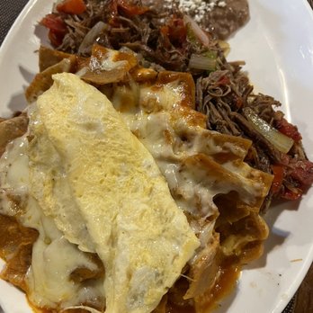 Las Cazuelas - Machaca chilaquiles breakfast is a must order - Mexican Near Me - Ensenada, BCN