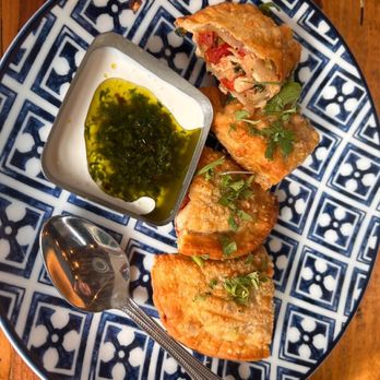 Bésame - Chicken Empanadas - Tapas/Small Plates Near Me - New Orleans, Louisiana Bésame - Chicken Empanadas - Tapas/Small Plates Near Me - New Orleans, Louisiana
