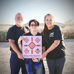 Victor Valley Shooters - My daughter's first target shooting.