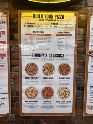 Menu photo 5 Shakey's Pizza Parlor Covina, CA Menu photo 5 Shakey's Pizza Parlor Covina, CA