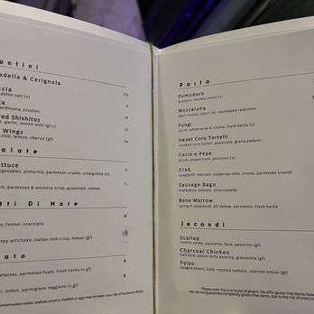 Speck Italian Eatery - Food menu from September 2024 - Italian Near Me - Columbus, Ohio