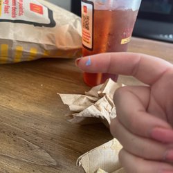 McDonald's - The piece of plastic in my burger