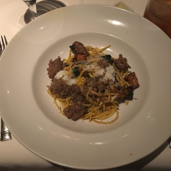 Rioja - Lamb sausage linguine. So good I order another round! - New American Near Me - Denver, Colorado