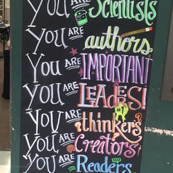 Classroom door!