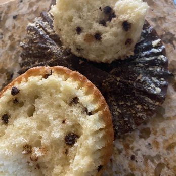 The Roasted Bean - Chocolate chip muffin. Seriously?! - Coffee & Tea Near Me - Bristol, Connecticut
