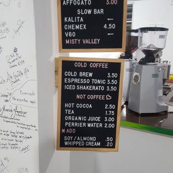 Blac Flamingo Coffee - Menu! Don't sleep on the espresso tonic! - Coffee & Tea Near Me - Culebra, Puerto Rico