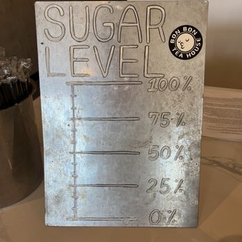 Bon Bon Tea House - Sugar level available - Bubble Tea Near Me - Los Angeles, California