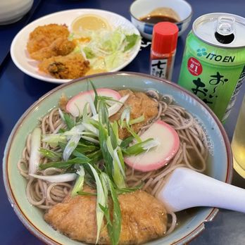 Echizen Japanese Restaurant - Warm Kitsune Soba with Inari Wrap Soup - Japanese Near Me - Cypress, California Echizen Japanese Restaurant - Warm Kitsune Soba with Inari Wrap Soup - Japanese Near Me - Cypress, California