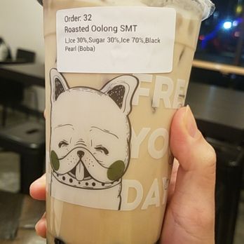 BoBaPoP - Roasted oolong milk tea with Boba - Coffee & Tea Near Me - San Gabriel, California
