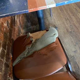Torn seats Torn seats
