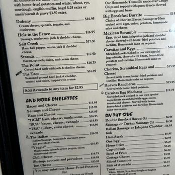 RJ's Cafe - Menu - Breakfast & Brunch Near Me - Dana Point, California