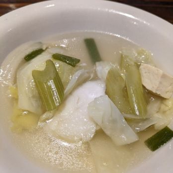 Banana Leaf Thai Cuisine - Complementary soup - Thai Near Me - Dallas, Texas Banana Leaf Thai Cuisine - Complementary soup - Thai Near Me - Dallas, Texas