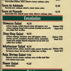 Menu - Page 3