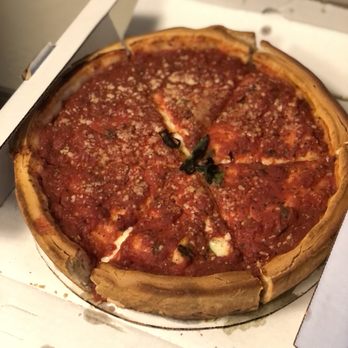 Giordano's - Vegetarian spinach & cheese deep dish - Pizza Near Me - Chicago, Illinois