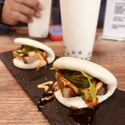 Koba cafe - Bao Buns- pork belly and brisket