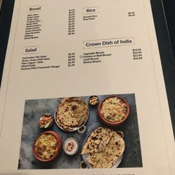 Bombay Touch - Menu Aug 2022