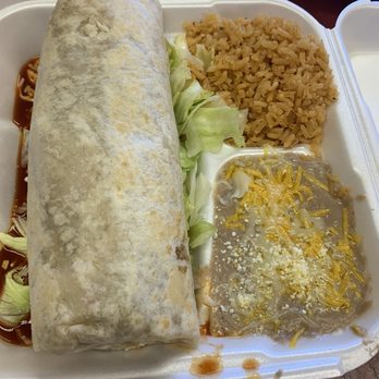 Taco shop El Rey - Beef burrito with cheese enchilada - Mexican Near Me - Sonora, California Taco shop El Rey - Beef burrito with cheese enchilada - Mexican Near Me - Sonora, California