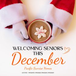 Pacific Sunrise Homes - We have openings in our Care Homes
in Rolling Hills, in Rancho Palos Verdes and Torrance.
Call today to schedule a tour! 310-500-7223