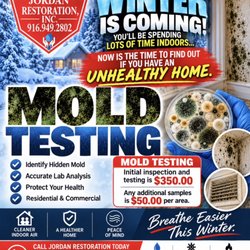 Jordan Restoration - Please call today for your mold testing