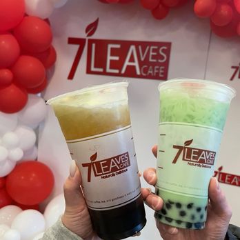7 Leaves Cafe - Mung Bean Milk Tea Jasmine Milk Tea - Bubble Tea Near Me - San Francisco, California 7 Leaves Cafe - Mung Bean Milk Tea Jasmine Milk Tea - Bubble Tea Near Me - San Francisco, California