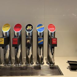 Air New Zealand Lounge - Soda fountain